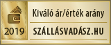 SZÁLLÁSVADÁSZ.HU 2019 - Kiváló ár/érték arány